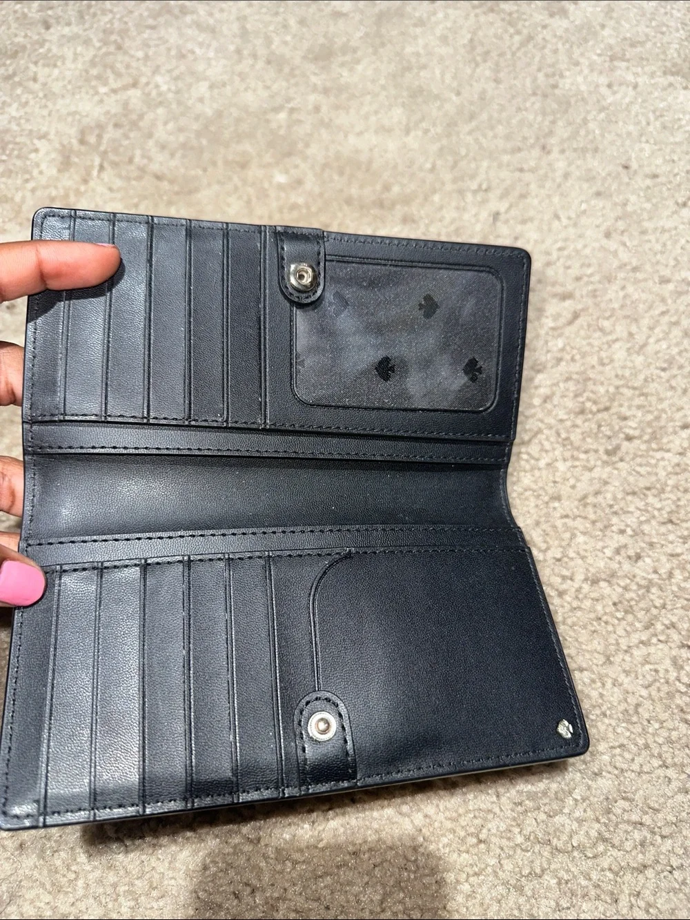 kate spade structured saffiano